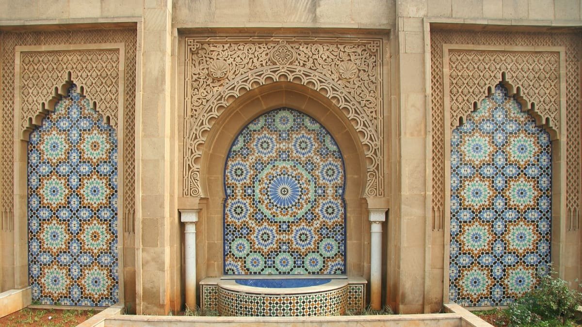 Arquitetura marroquina em Marrakech